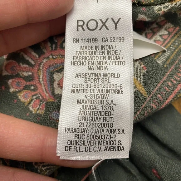 Roxy Green Long Sleeve Blouse - Picture 9 of 13